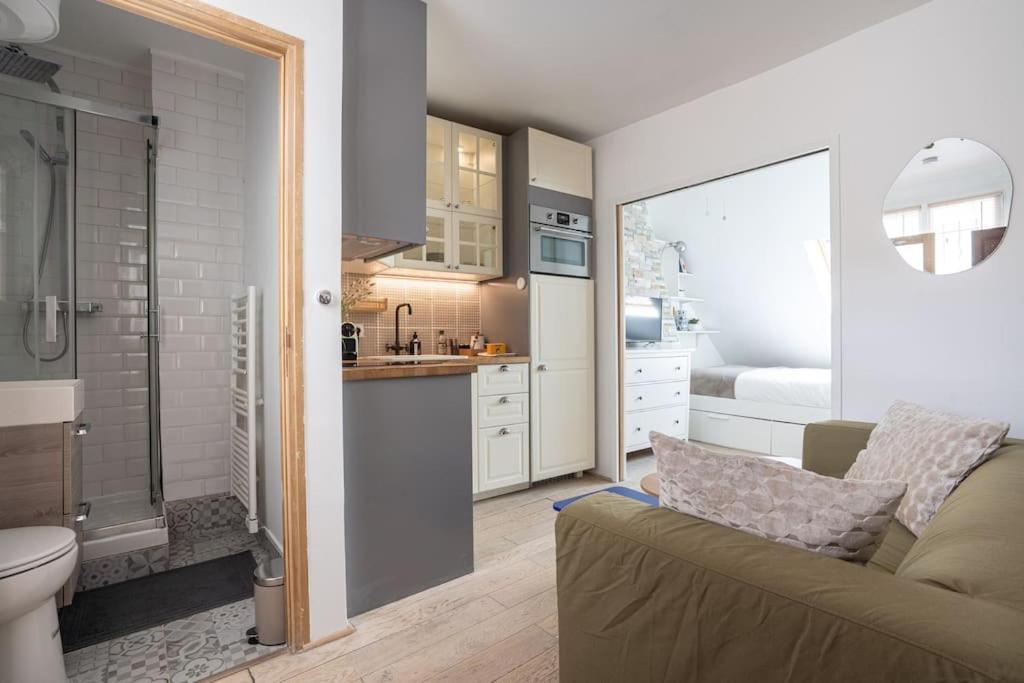 Appartement Lumineux Et Cosy Gare Du Nord - Opera Parijs Buitenkant foto