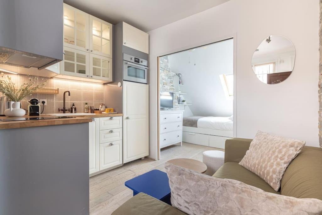 Appartement Lumineux Et Cosy Gare Du Nord - Opera Parijs Buitenkant foto